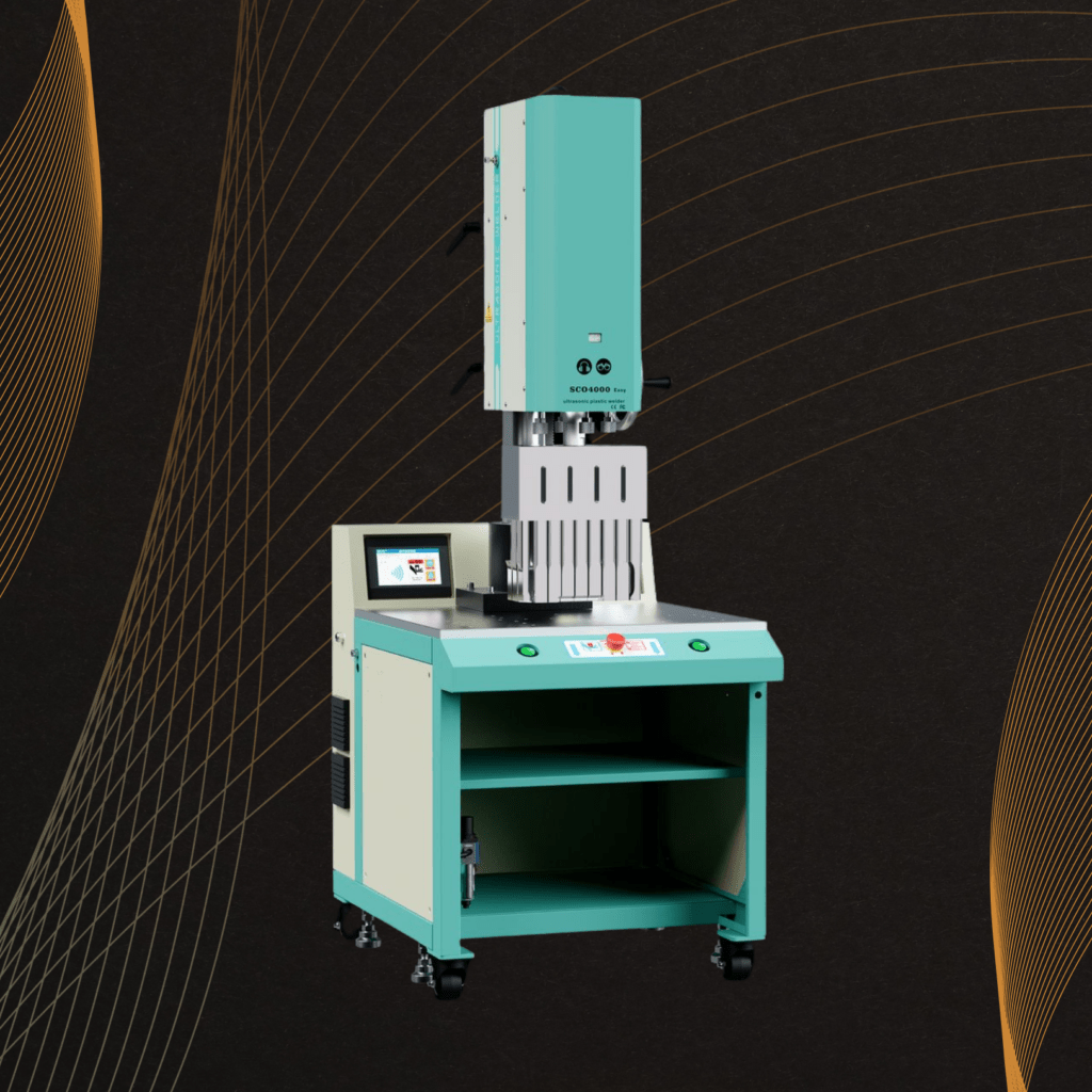 4200W Ultrasonic Plastic Welding Machine with digital PLC control panel